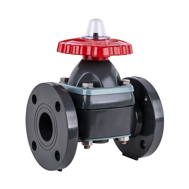 FRPP G41F-10S ফ্ল্যাঞ্জড ডায়াফ্রাম ভালভ DN20、DN32-150 20A、32A-150A JIS স্ট্যান্ডার্ড