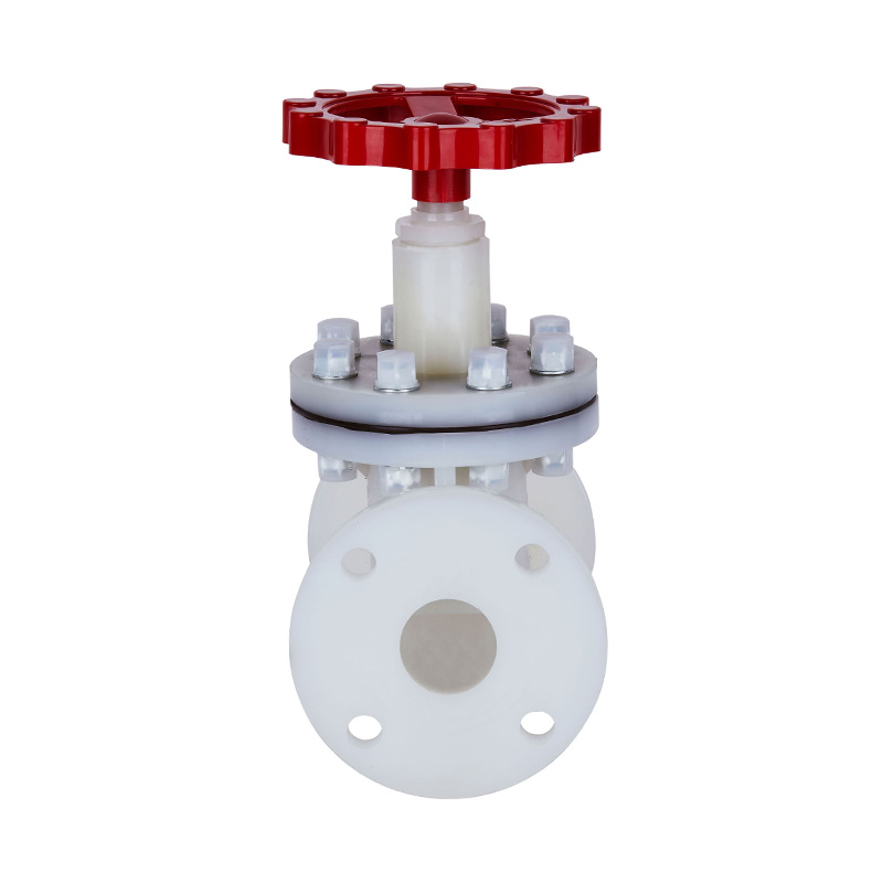 PVDF J41F-10F ফ্ল্যাঞ্জ টাইপ গ্লোব ভালভ DN15-150 1/2'-6' ANSI স্ট্যান্ডার্ড