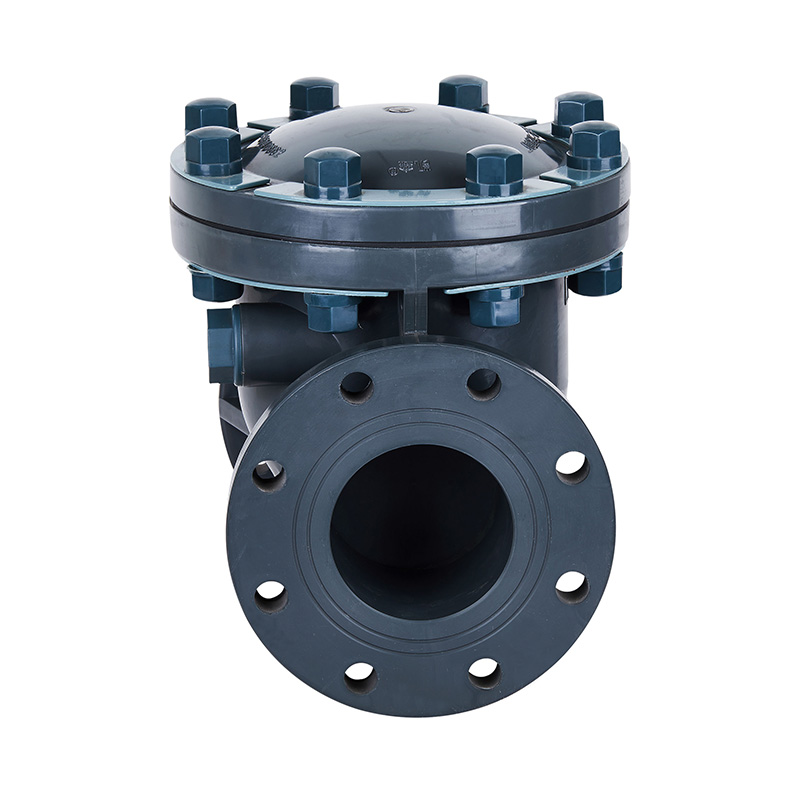 PVC-U H44F-10U সুইং টাইপ চেক ভালভ DN15-300 গিগাবাইট