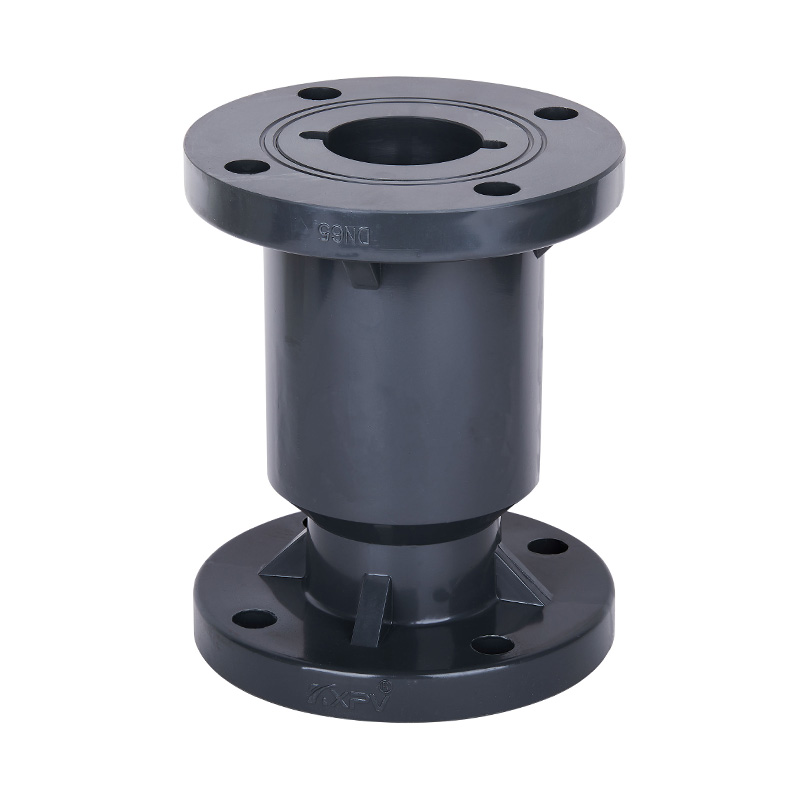 PVC-U H41F-10U উল্লম্ব চেক ভালভ DN15-300 জিবিন্ডার্ড