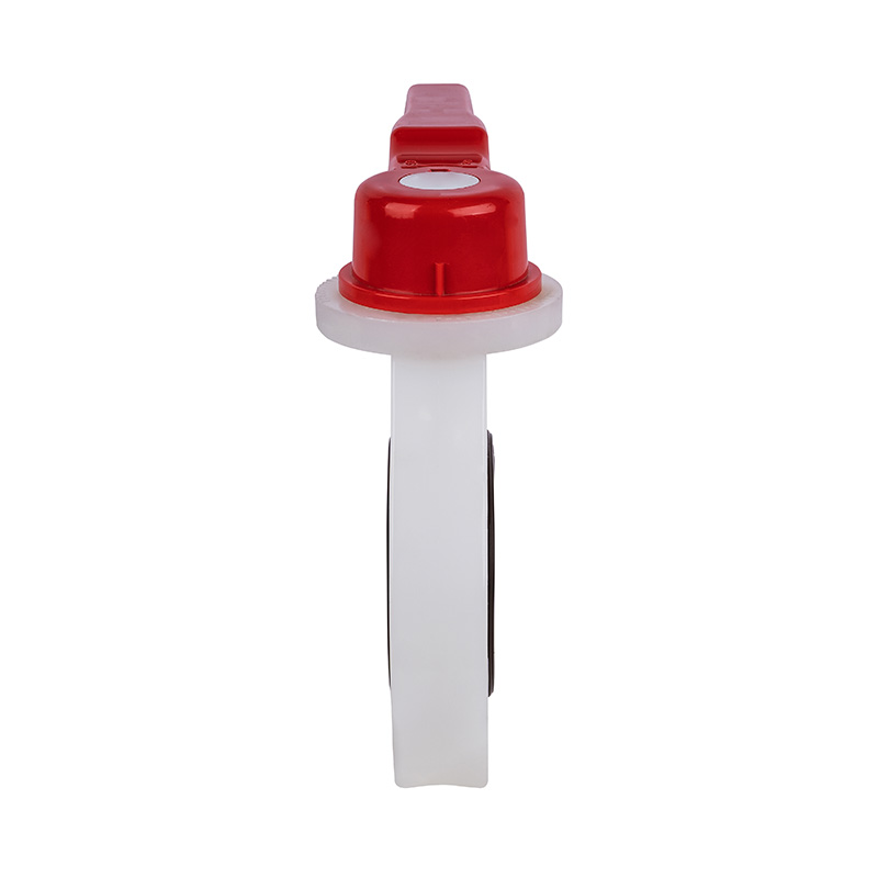 PVDF D71X-10F হ্যান্ডেল বাটারফ্লাই ভালভ DN40-200 1-1/2'-8' ANSI