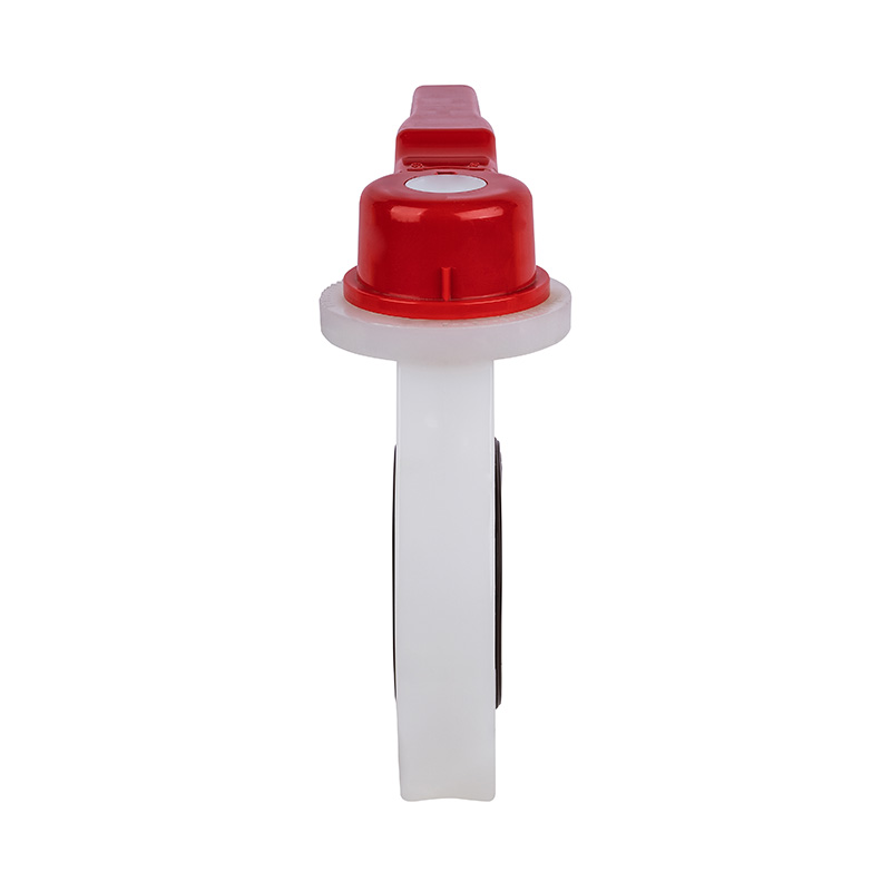PVDF D71X-10F হ্যান্ড হুইল টাইপ বাটারফ্লাই ভালভ DN15-200 15A-200A JIS স্ট্যান্ডার্ড