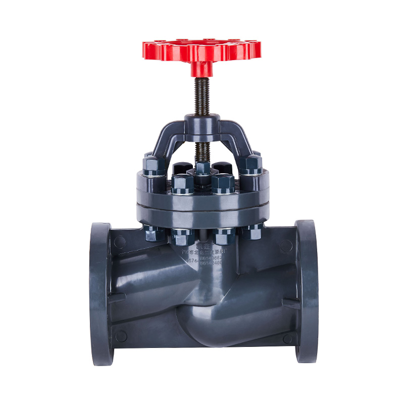 PVC-U J41F-10U ফ্ল্যাঞ্জ টাইপ গ্লোব ভালভ DN15–150 1/2'-6' ANSI স্ট্যান্ডার্ড