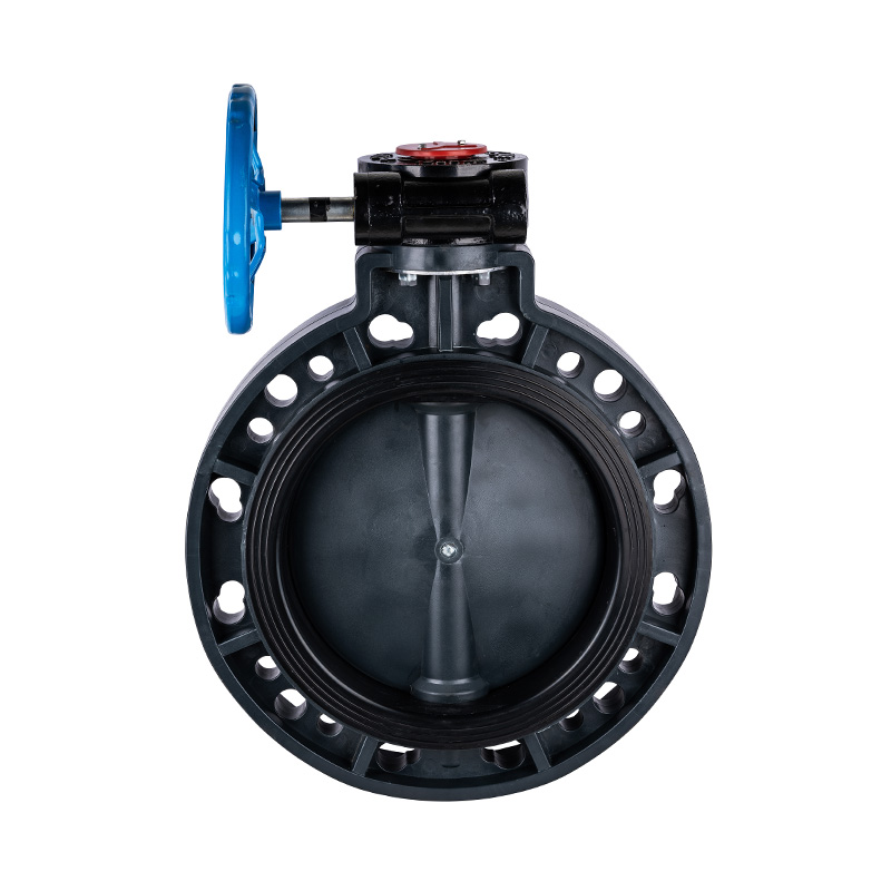 FRPP D371X-10S ওয়ার্ম-গিয়ার বাটারফ্লাই ভালভ DN40-1000 40A-1000A JIS নম্বর