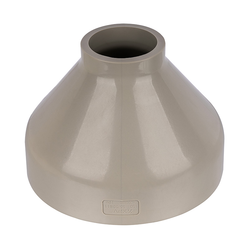 পিপিএইচ বাট-ওয়েল্ড রিডুসার DN50*40-300*250 গিগাবাইট