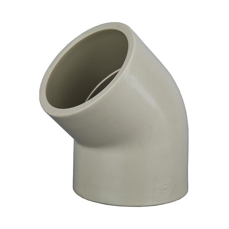 পিপিএইচ বাট ওয়েল্ড 45° কনুই DN125-400 গিগাবাইট