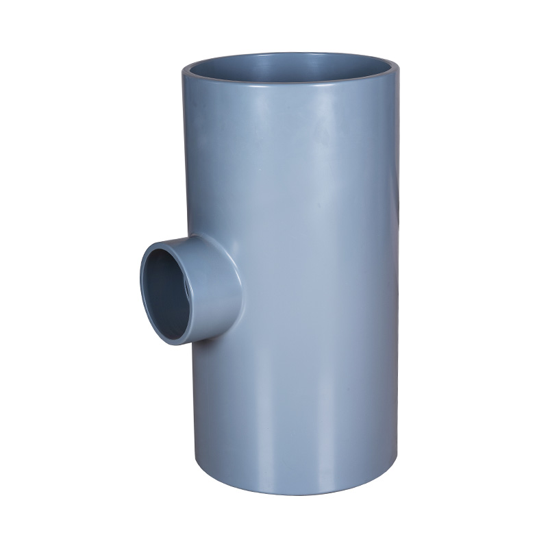 PVC-C রিডুসিং Tee DN15*20-600*500 1/2*3/4'-24*20' ANSI*