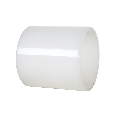 PVDF টু ওয়ে স্ট্রেইট কাপলিং DN15-DN100