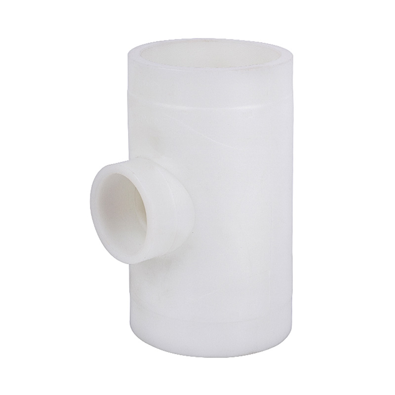 PVDF বাট-ওয়েল্ড রিডুসিং টি DN15*20-100*80 গিগাবাইট